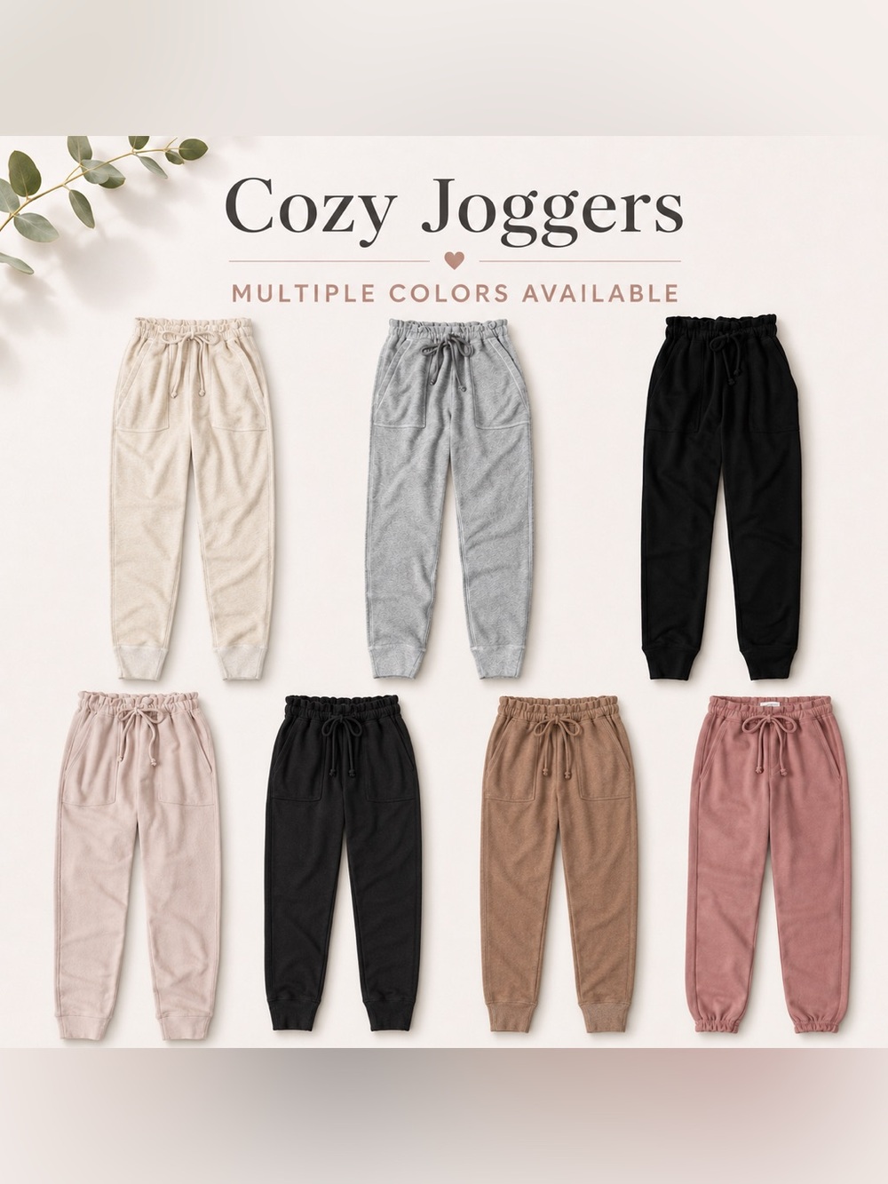 Abercrombie & Fitch Jogger Sweatpants Bundle – 7 Pairs